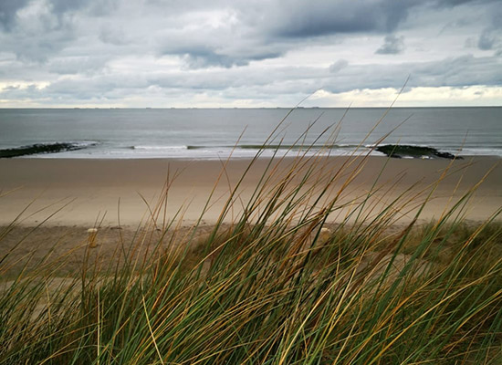 Uitzicht op zee